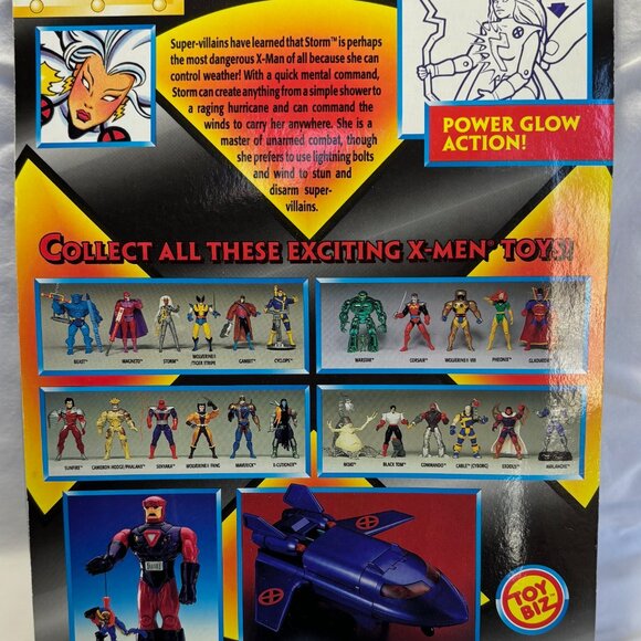 X-MEN Classics Storm Unopened Action Figure Mid-1990's - Picture 6 of 10